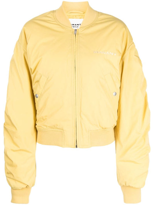 Yellow Bessime Bomber Jacket