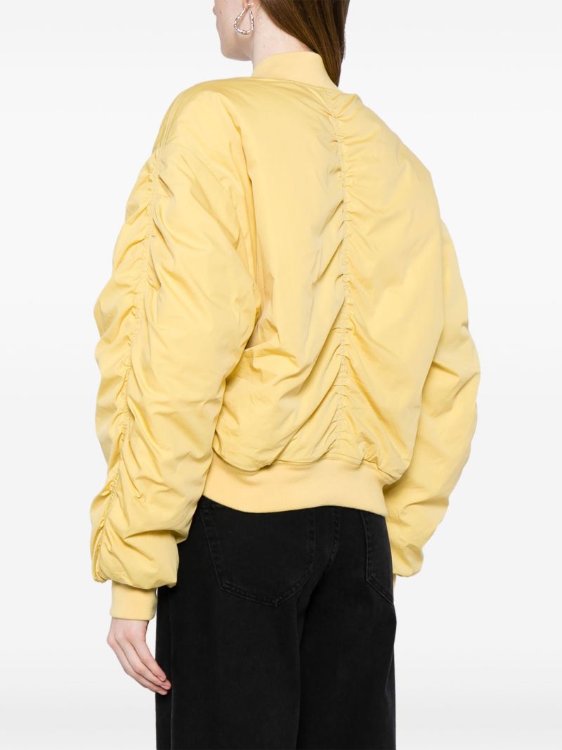 Yellow Bessime Bomber Jacket