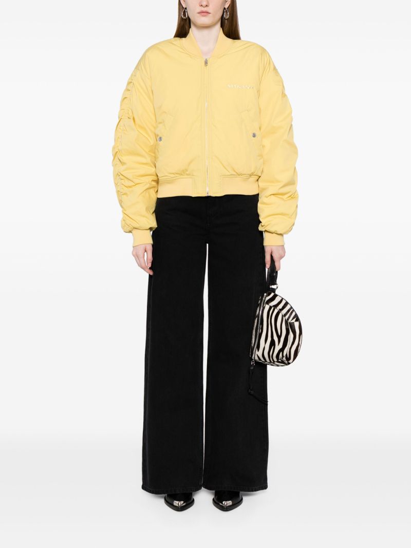 Yellow Bessime Bomber Jacket