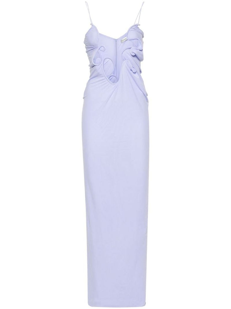 Blue Molded Venus Sculpted Gown