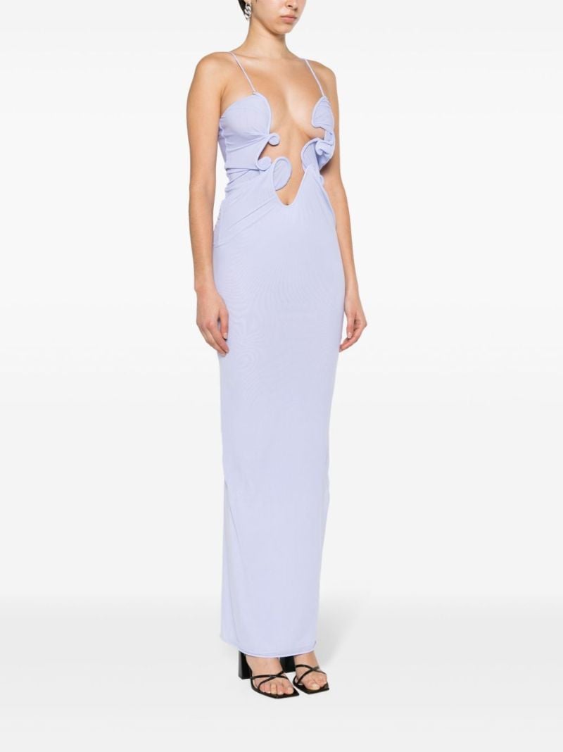Blue Molded Venus Sculpted Gown