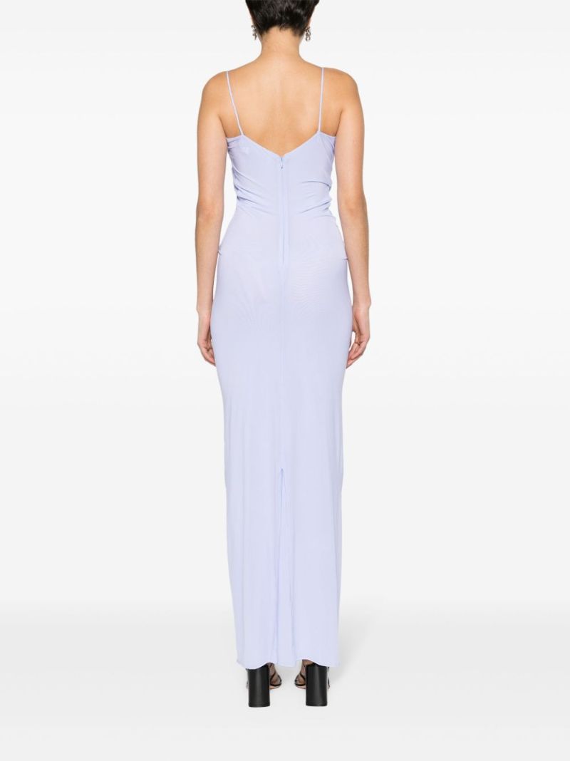 Blue Molded Venus Sculpted Gown