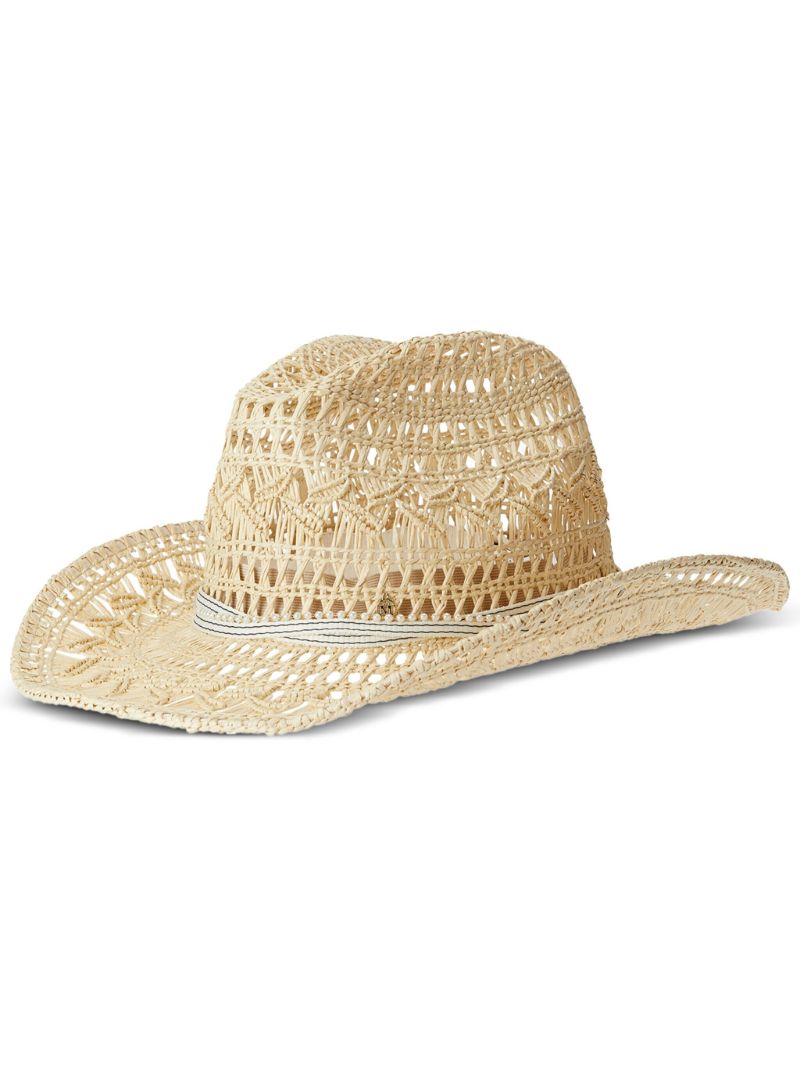 Neutral Woven Straw Hat