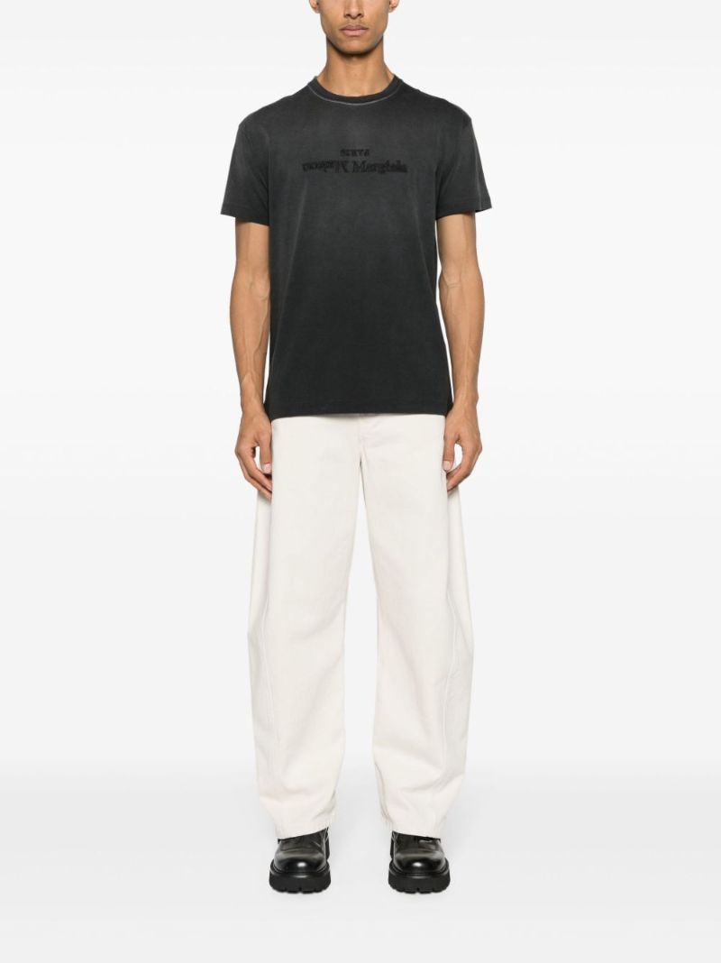 Grey Reverse Cotton T-shirt