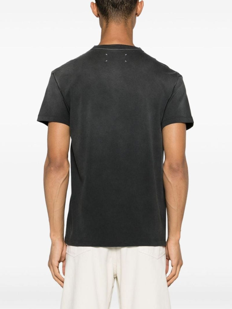 Grey Reverse Cotton T-shirt