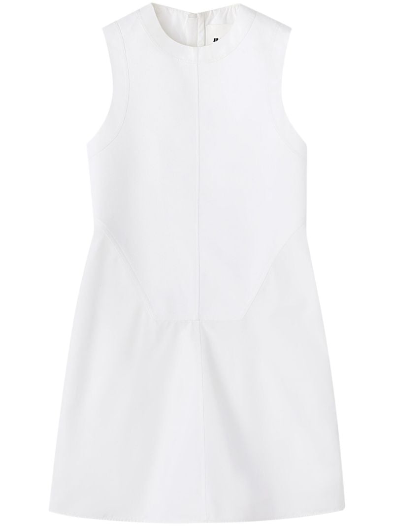White Cotton Minidress