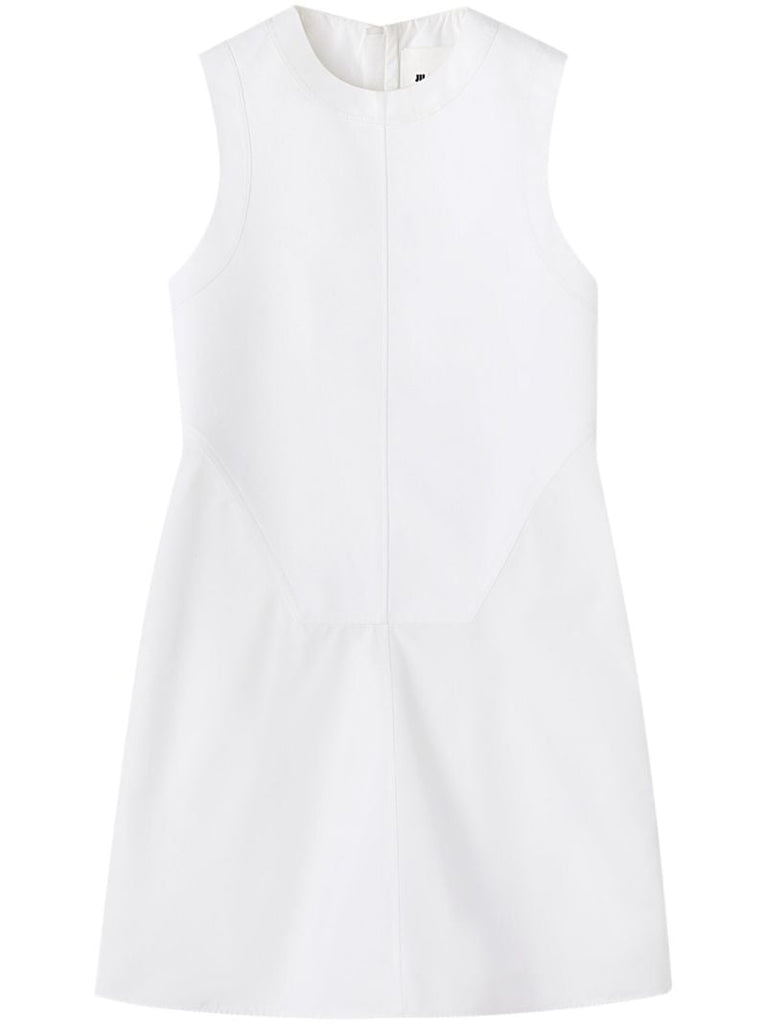 White Cotton Minidress