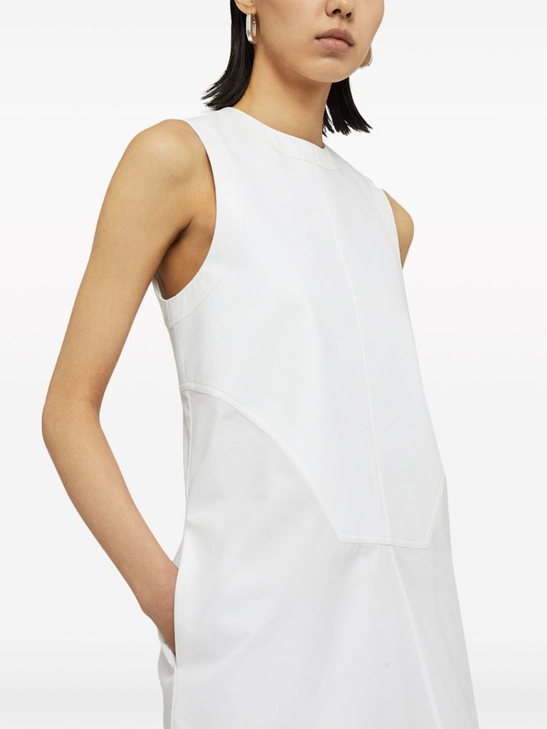 White Cotton Minidress