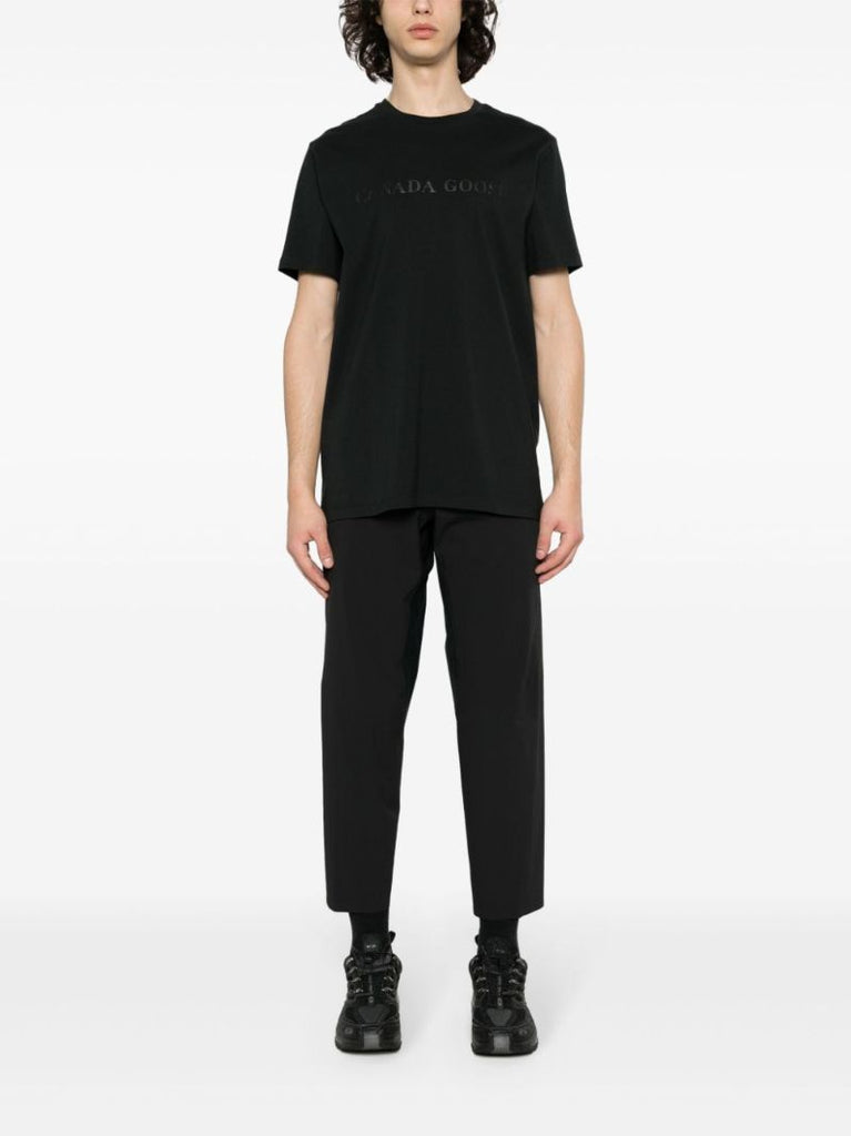 Black Emersen Cotton T-shirt