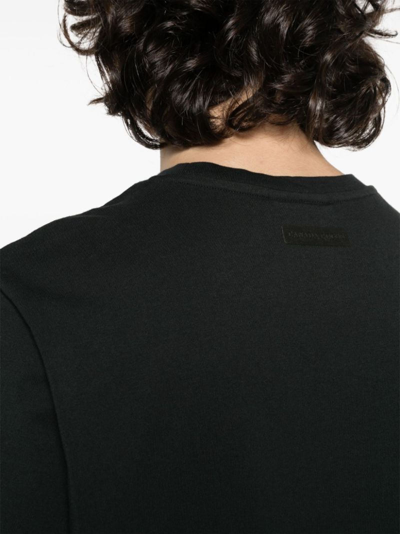 Black Emersen Cotton T-shirt