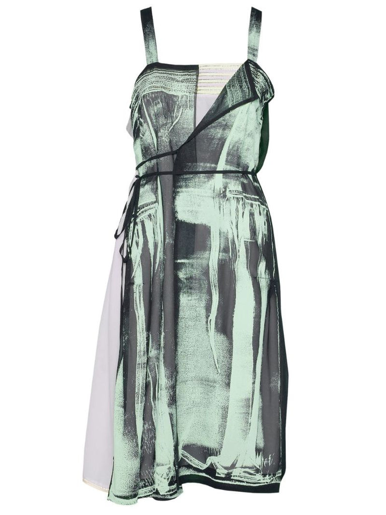 Green Freeze-frame Dress