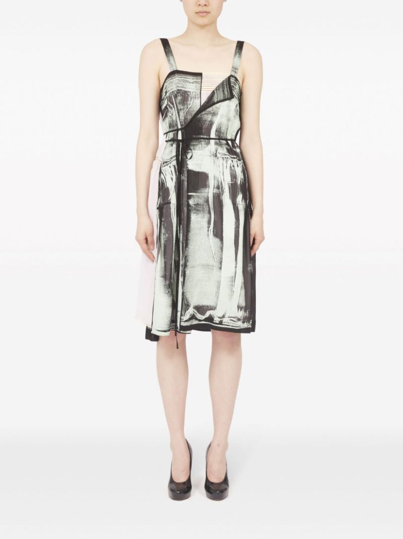 Green Freeze-frame Dress