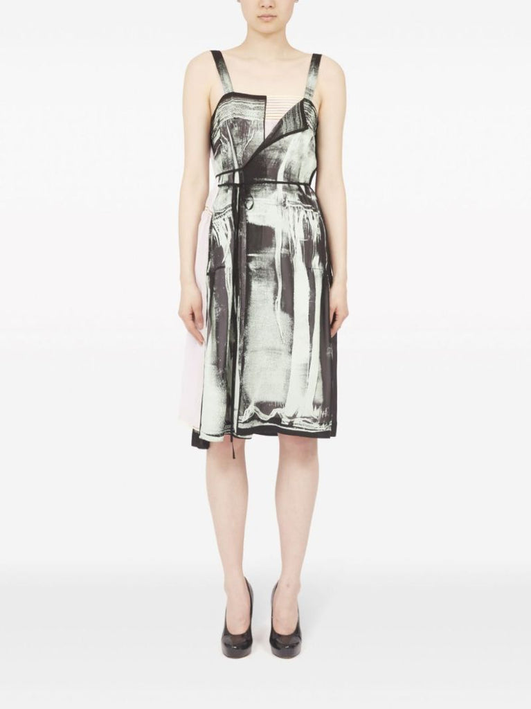 Green Freeze-frame Dress