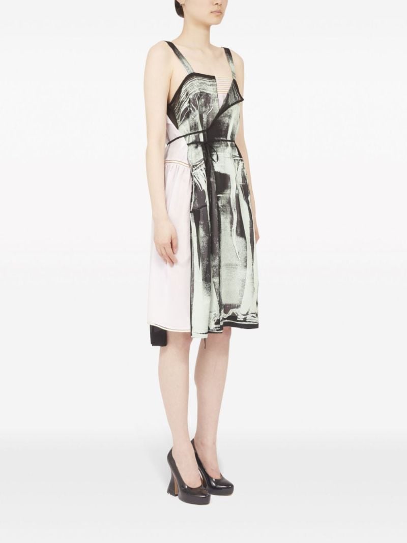 Green Freeze-frame Dress