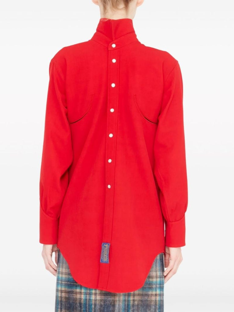 Red X Pendleton Reversible Wool Shirt