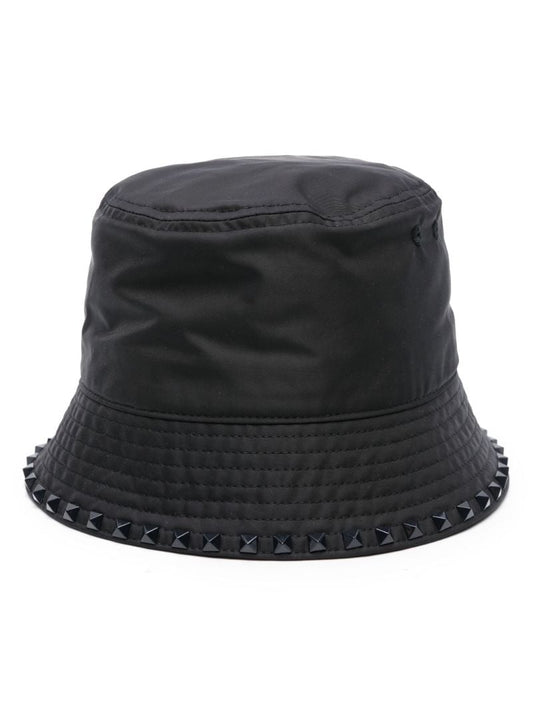 Blue Rockstud Bucket Hat