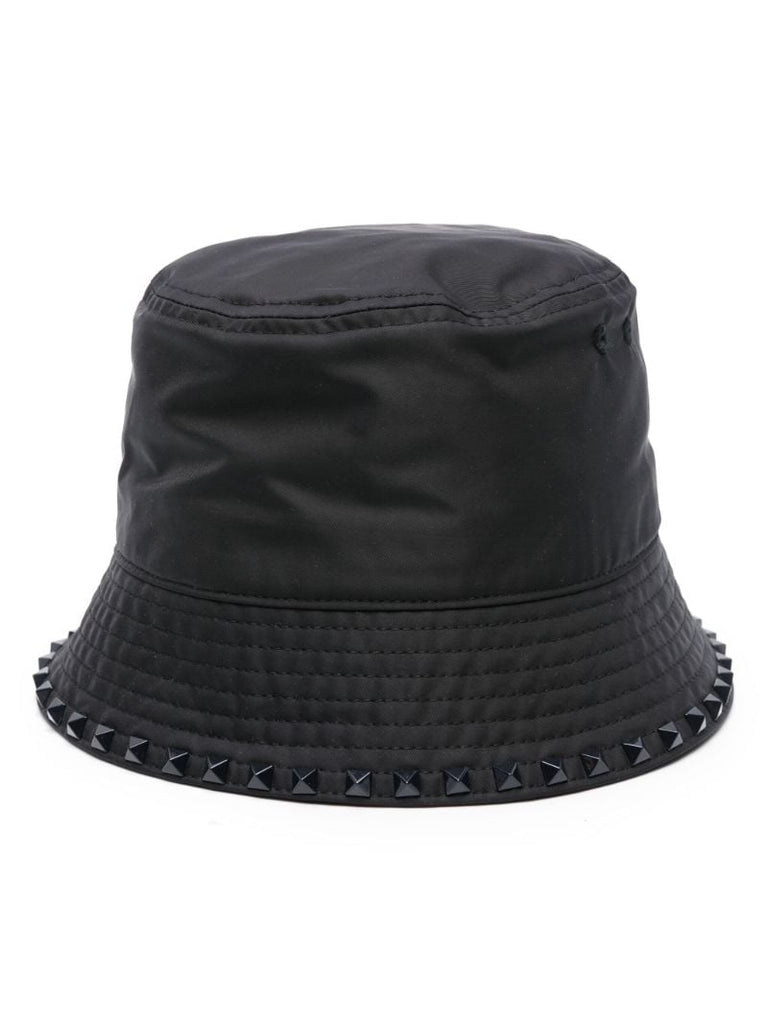 Blue Rockstud Bucket Hat