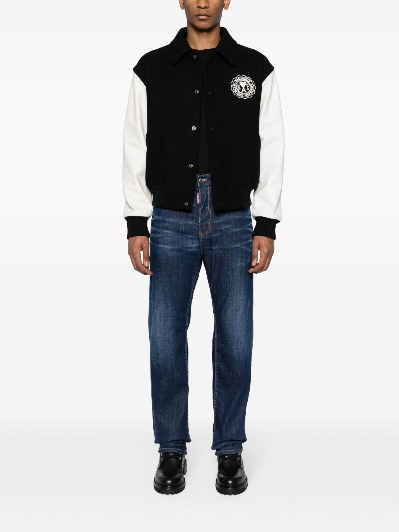 Blue 642 Straight-leg Jeans
