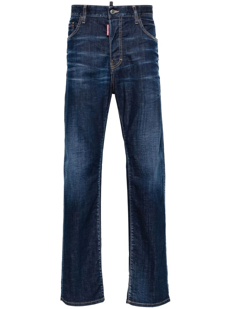 Blue 642 Straight-leg Jeans