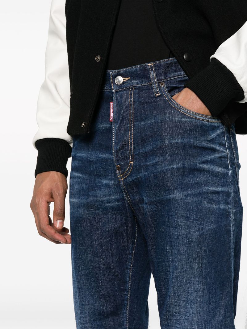 Blue 642 Straight-leg Jeans