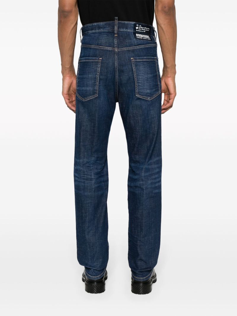 Blue 642 Straight-leg Jeans