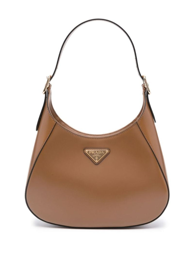 Brown Leather Shoulder Bag