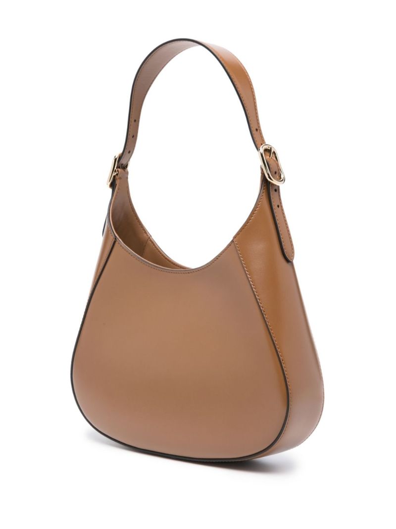 Brown Leather Shoulder Bag