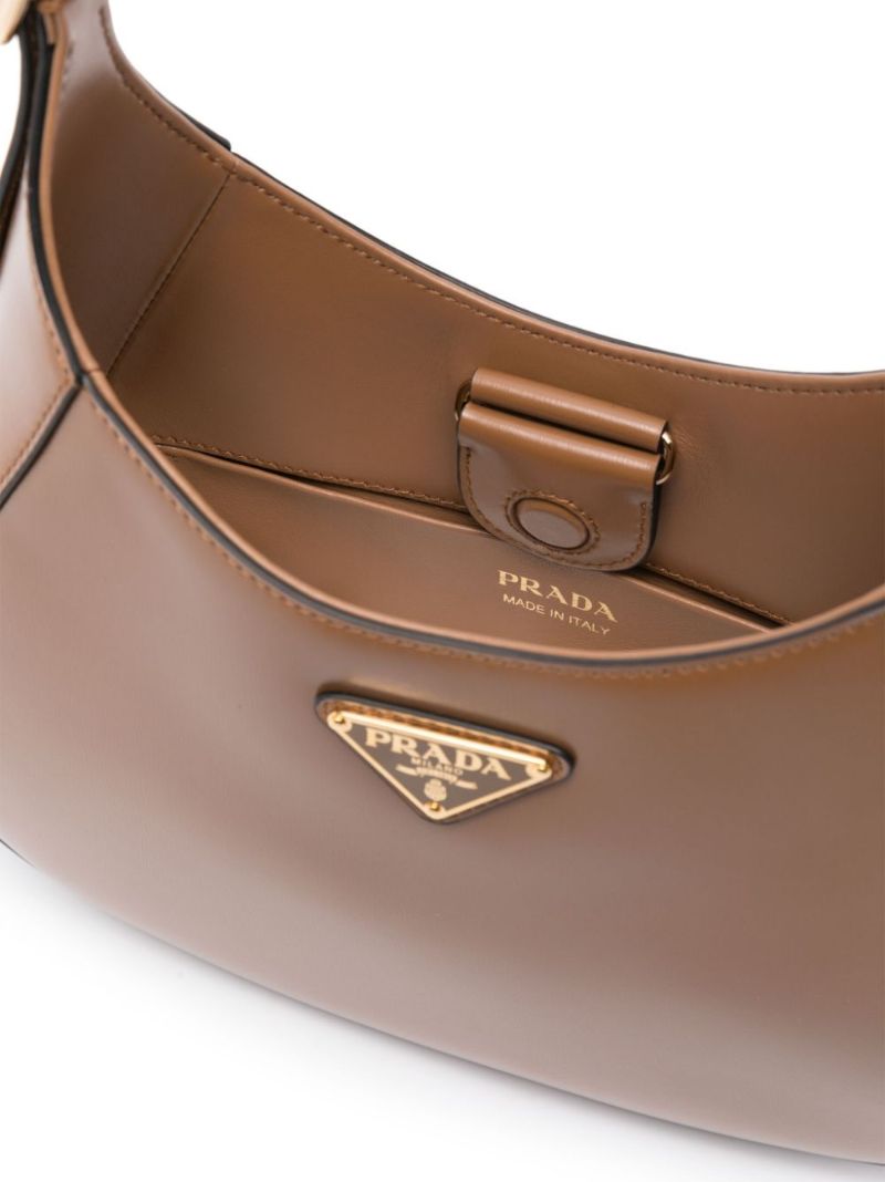 Brown Leather Shoulder Bag