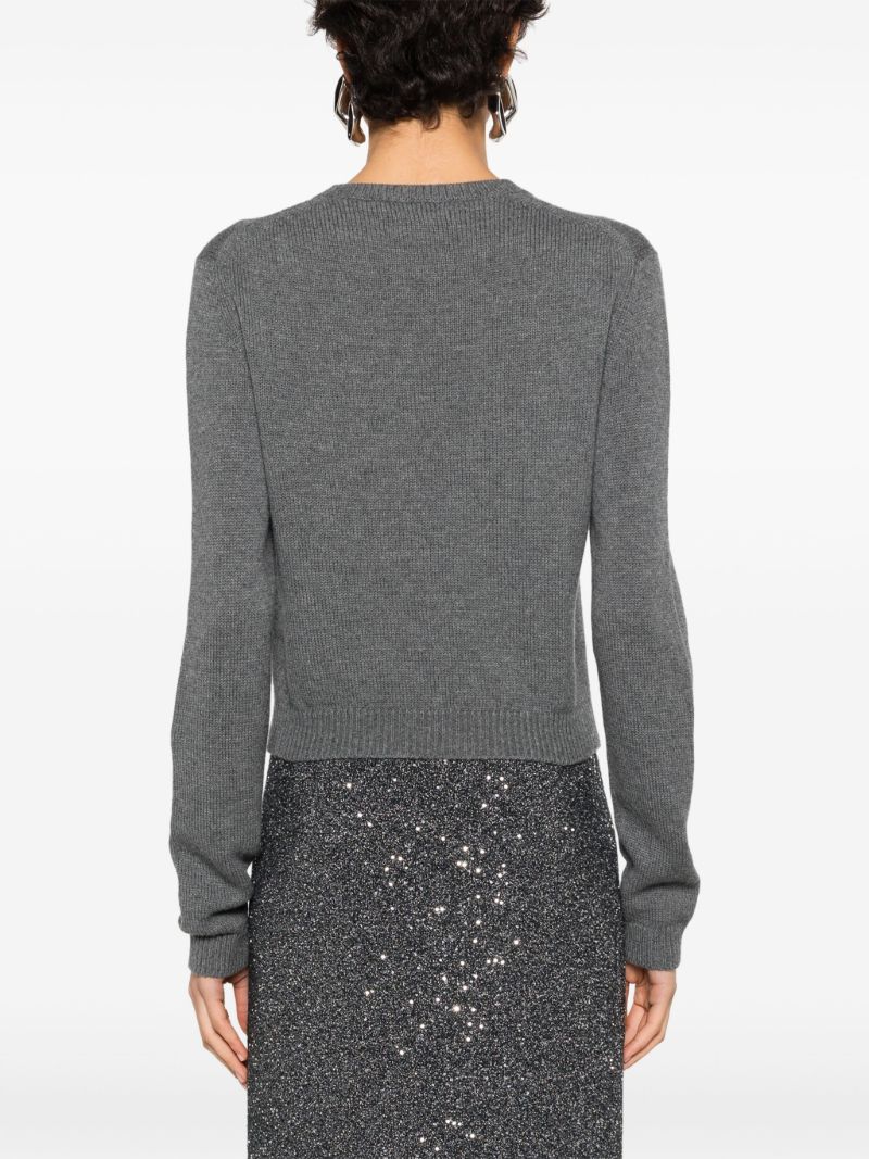 Grey Gg Cashmere Jumper