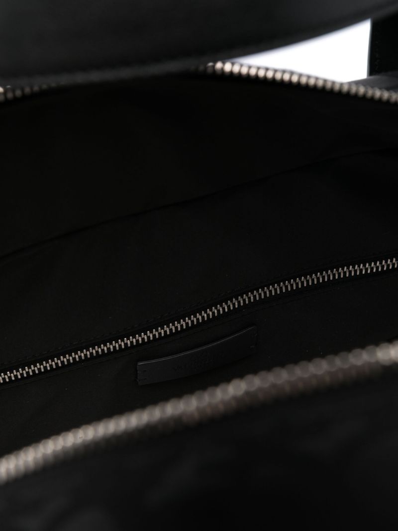 Black Toile Iconographe Canvas Duffle Bag