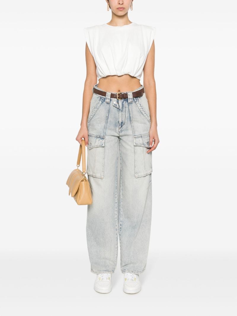 Blue Heilani Faded Boyfriend Jeans