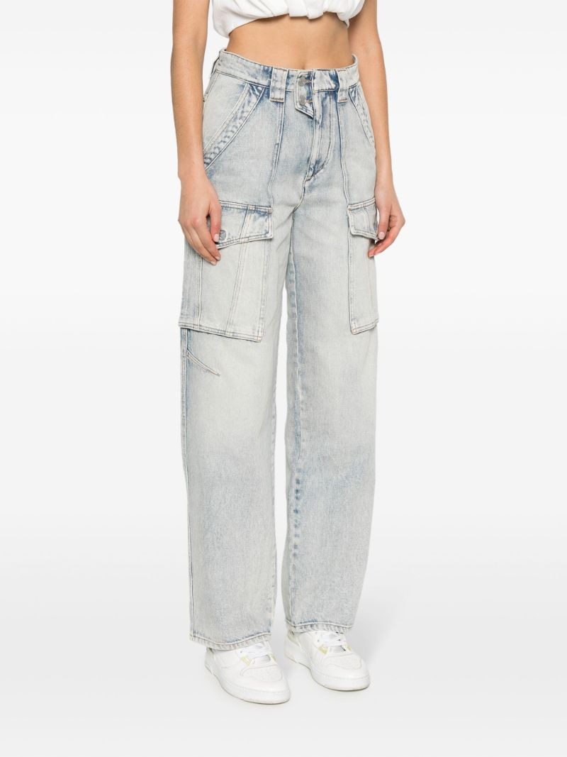Blue Heilani Faded Boyfriend Jeans
