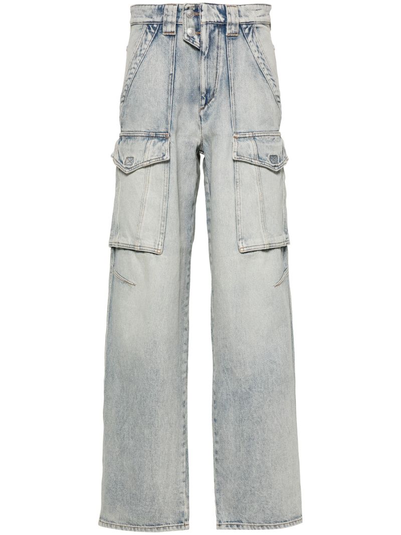 Blue Heilani Faded Boyfriend Jeans
