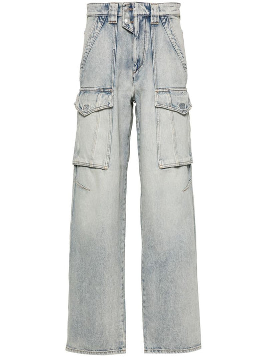 Blue Heilani Faded Boyfriend Jeans