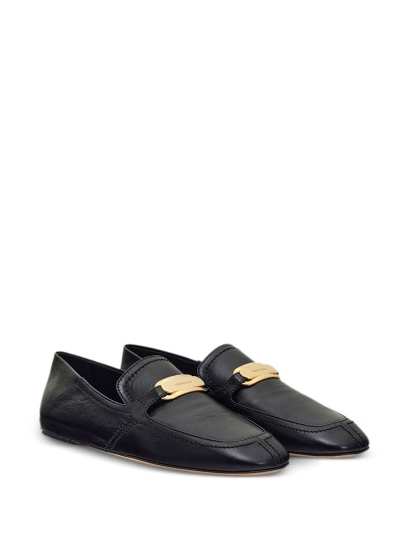 Black New Vara Leather Loafers