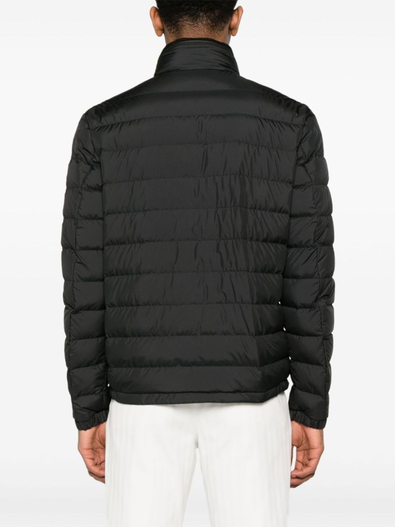 Black Alfit Hooded Down Jacket
