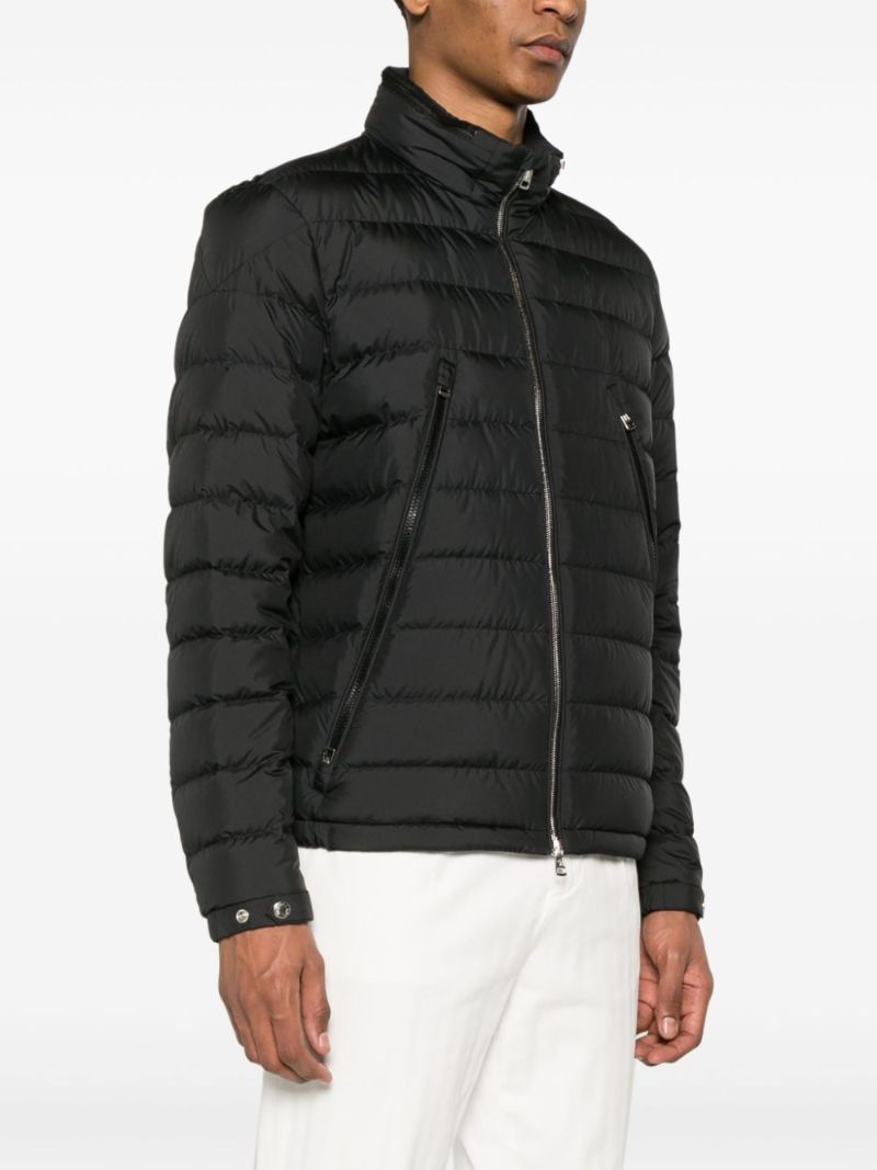 Black Alfit Hooded Down Jacket