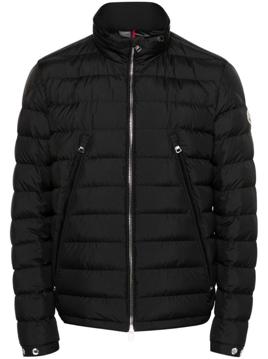 Black Alfit Hooded Down Jacket
