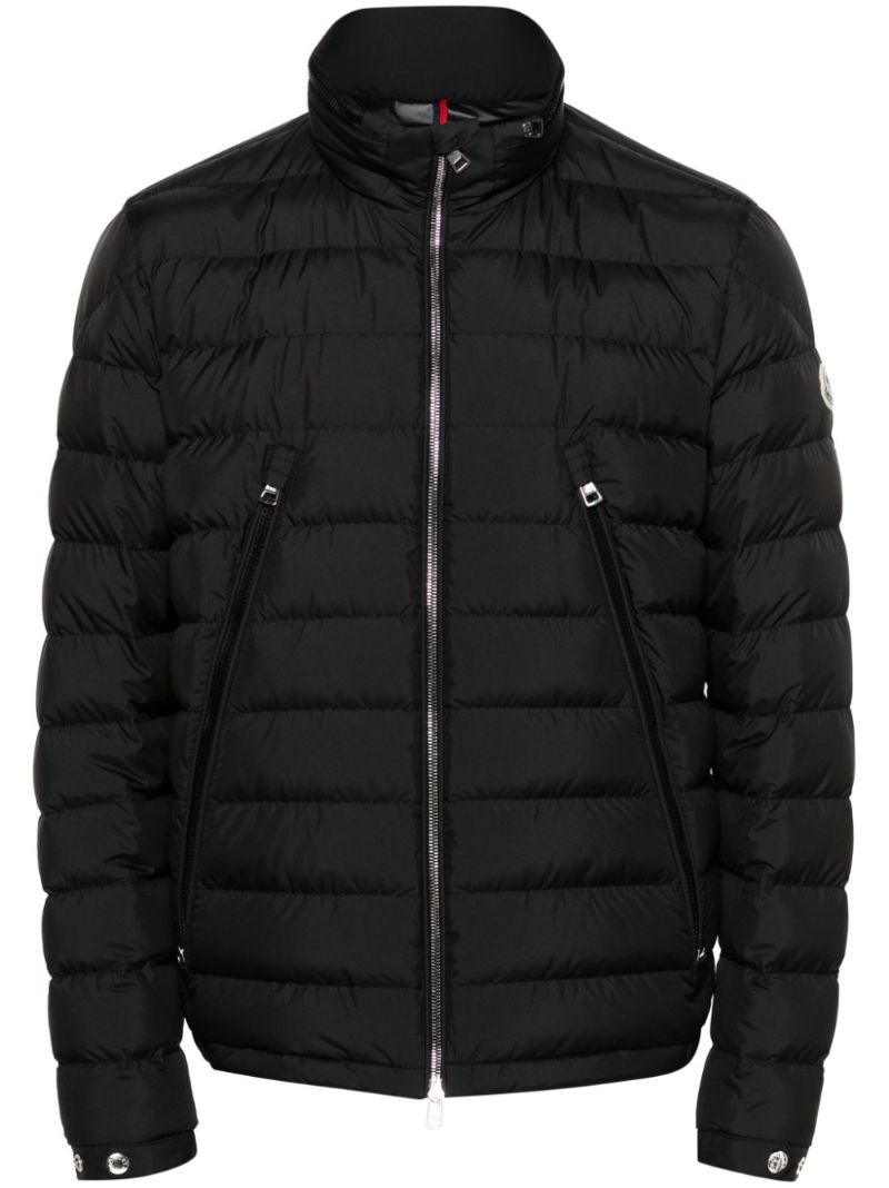 Black Alfit Hooded Down Jacket