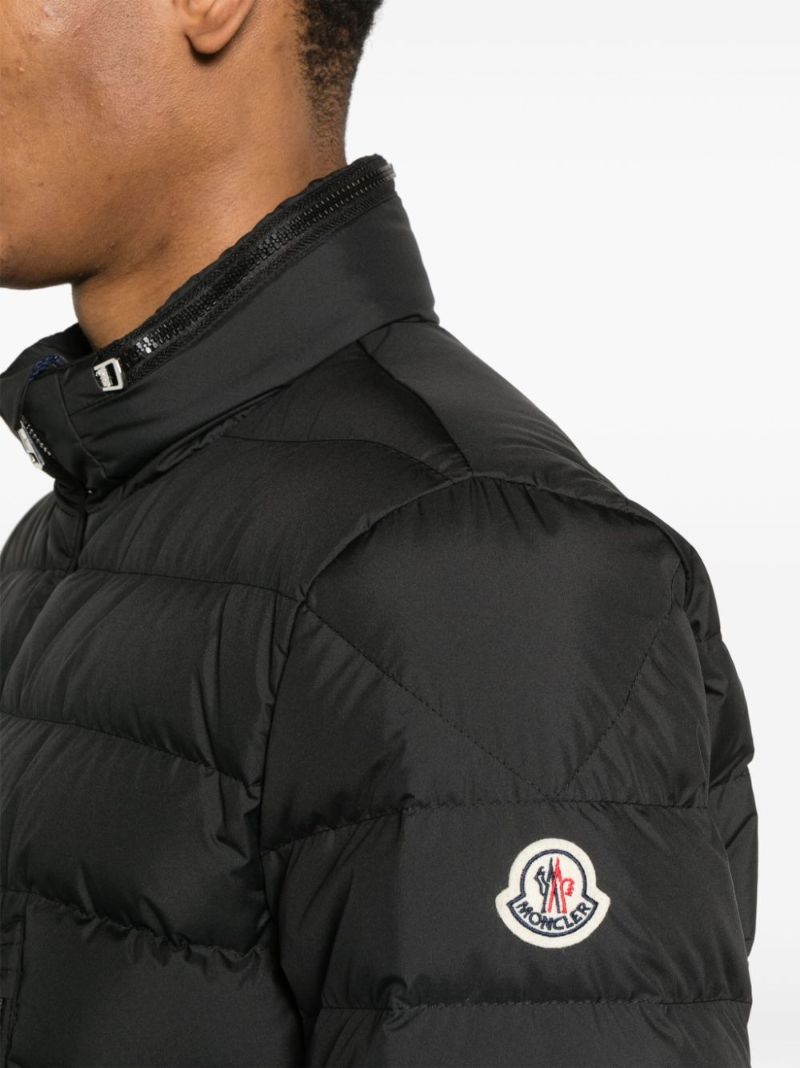 Black Alfit Hooded Down Jacket