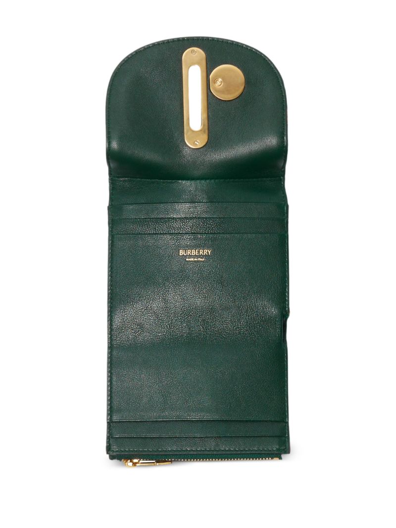 Green Rocking Horse Wool Wallet