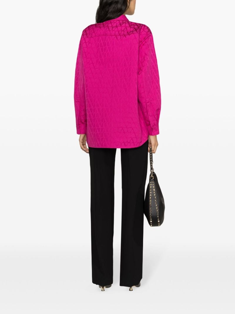 Pink Toile Iconographe Cotton-blend Shirt