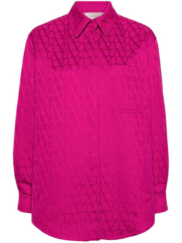 Pink Toile Iconographe Cotton-blend Shirt