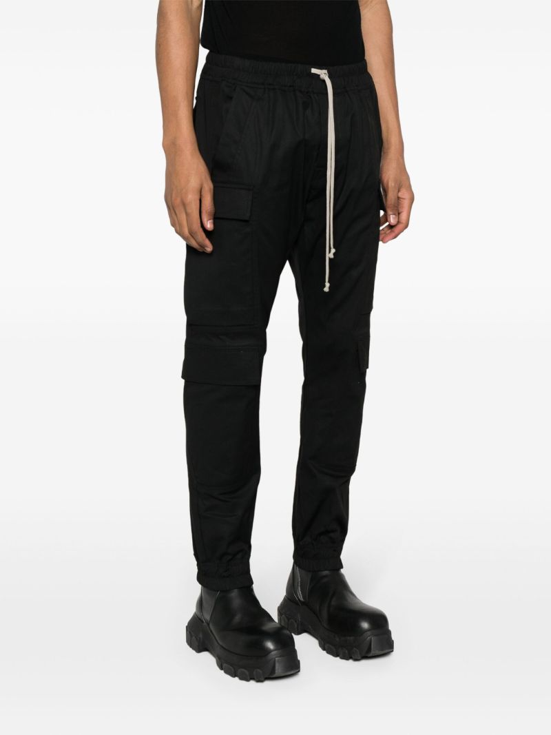 Black Mastodon Megacargo Organic Cotton Track Pants
