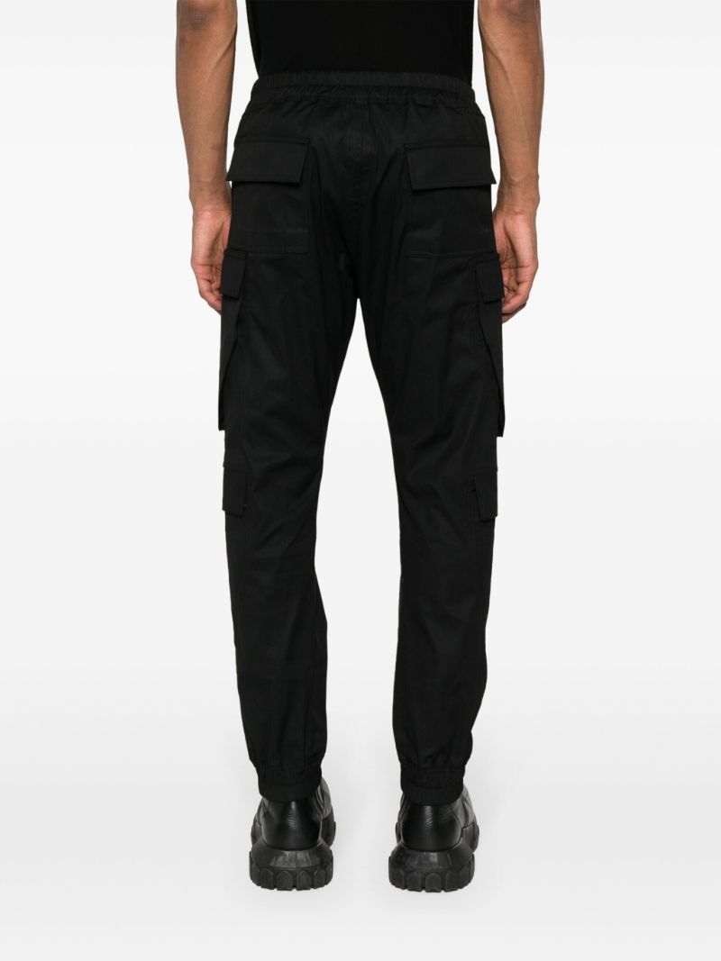 Black Mastodon Megacargo Organic Cotton Track Pants