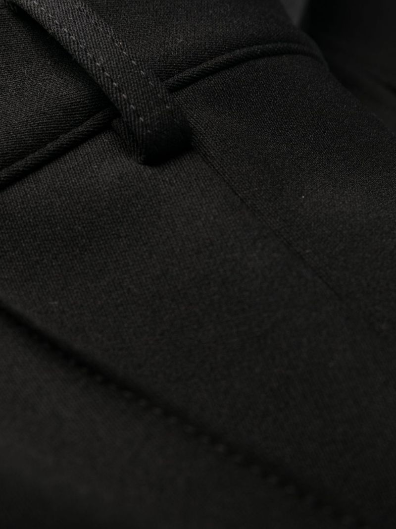 Black Tapered Trousers