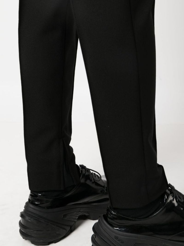 Black Tapered Trousers