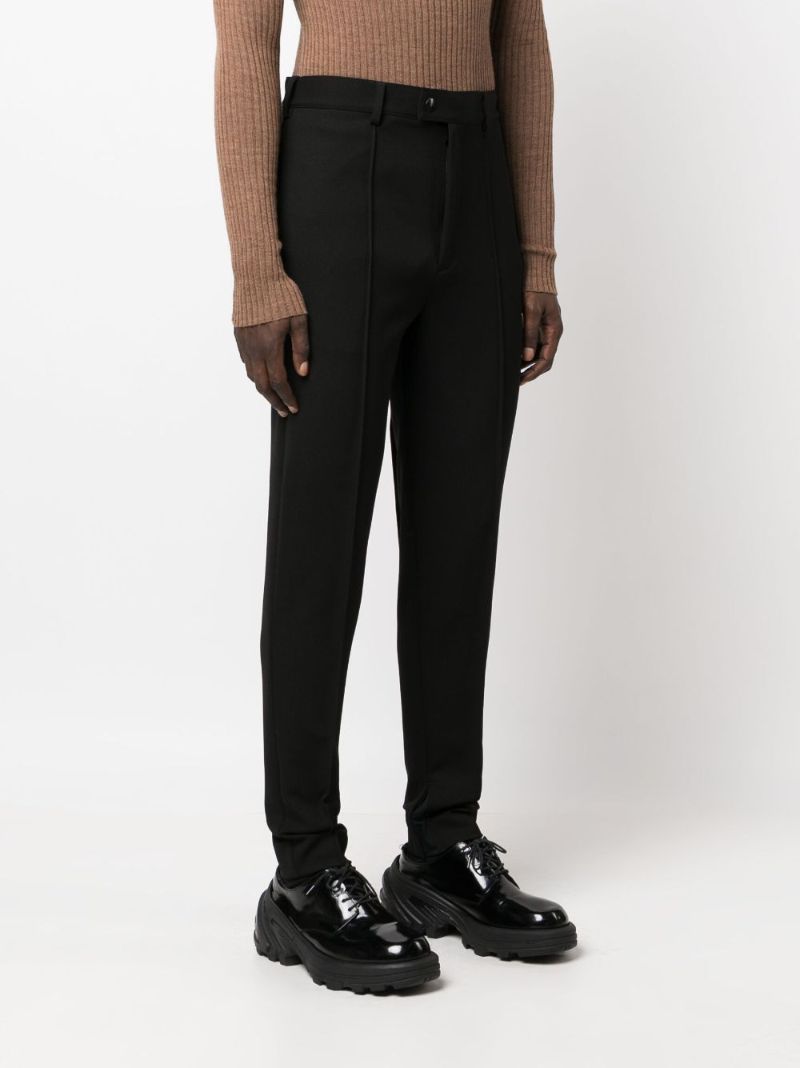Black Tapered Trousers