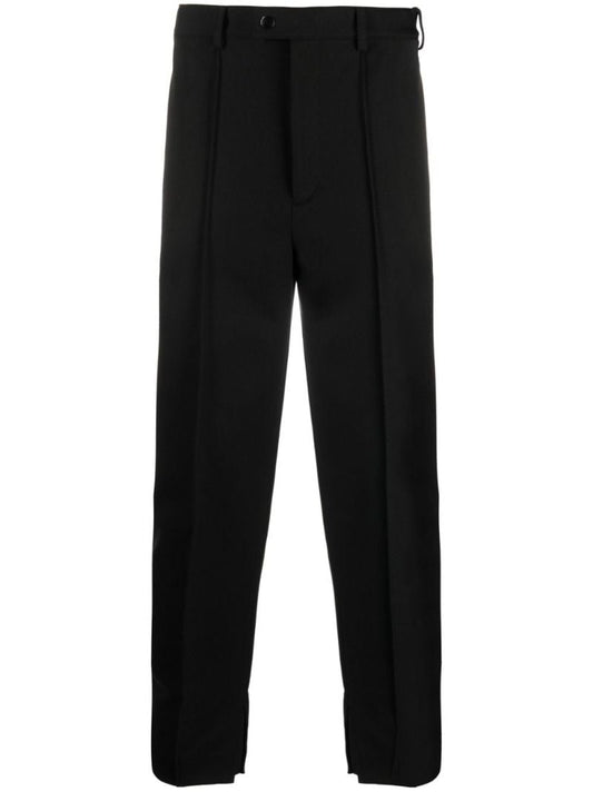Black Tapered Trousers
