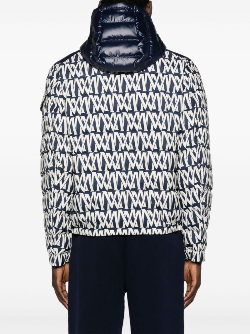 Blue Tablasses Down Reversible Jacket